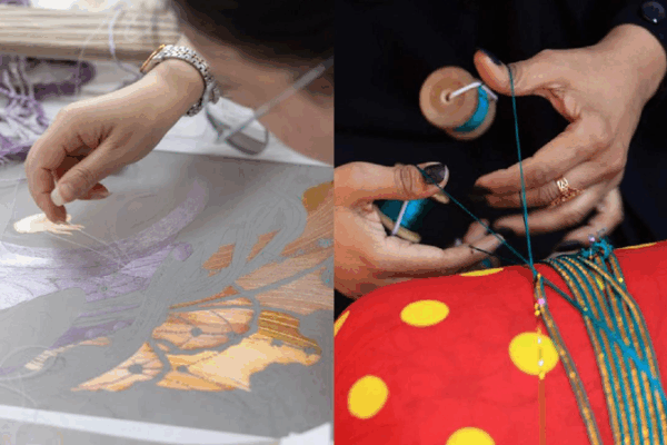 Embroidery Magic: Threads Connecting China and the UAE Traditional embroidery shines in China and UAE