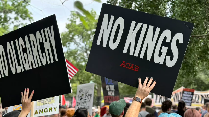 Trump holds military parade amid protests across the U.S.