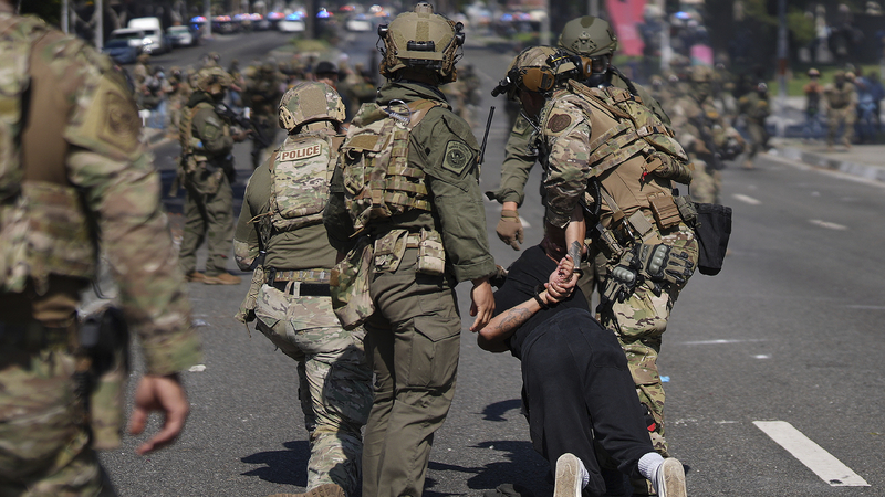 Trump sends troops as immigration raids spark unrest in LA