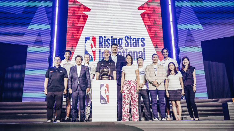 Tsinghua High School teams compete at NBA Rising Stars Invitational