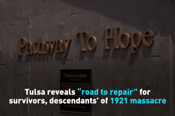Tulsa’s Road to Repair: Honoring Victims of the 1921 Race Massacre Tulsa reveals “road to repair” video poster