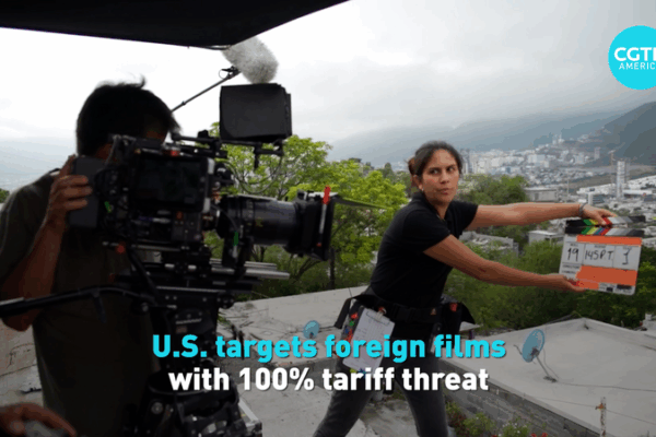 Will Your Favorite Movies From Abroad Become Pricier? U.S. Considers Big Tariffs! U.S. targets foreign films with a 100% tariff threat video poster