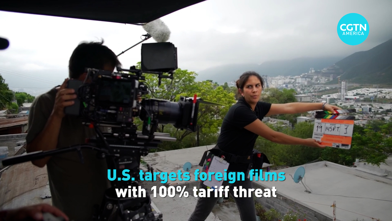 U.S. targets foreign films with a 100% tariff threat video poster