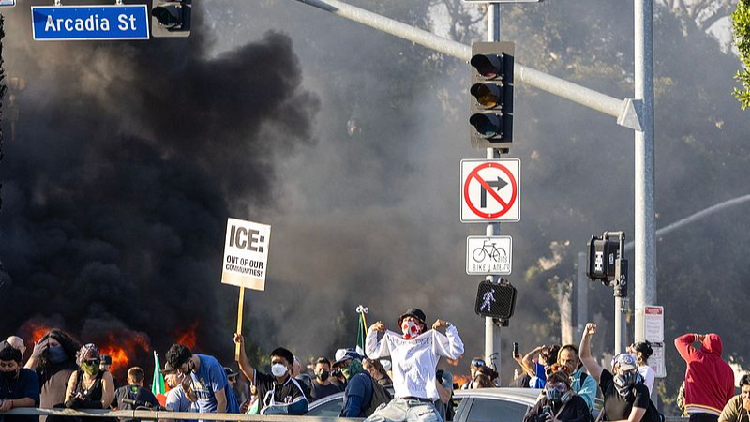 U.S. citizens reject troops deployment against LA protesters: surveys