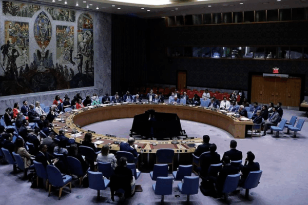 US Uses Veto to Stop UN Gaza Ceasefire Plan U.S. vetoes UNSC draft resolution demanding immediate Gaza ceasefire video poster