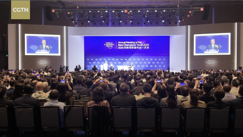 Voices of entrepreneurs at Summer Davos video poster