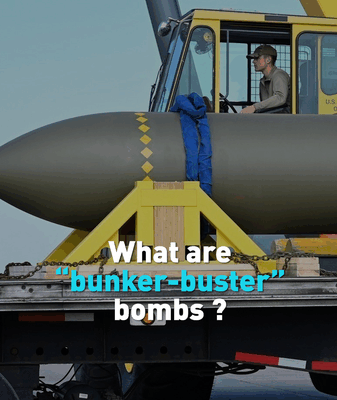 What Are Bunker-Buster Bombs? Unveiling the Underground Secrets! What are “bunker-buster” bombs? video poster