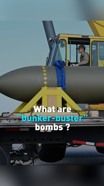 What are “bunker-buster” bombs? video poster