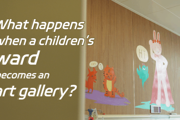 Children’s Hospital Ward Transforms into Colorful Art Gallery 🎨 What happens when a children's ward becomes an art gallery? video poster