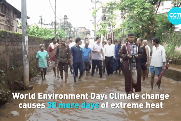 Climate Change Adds a Month of Extreme Heat for Billions 🌡️ World Environment Day: Climate change causes 30 days of extreme heat video poster