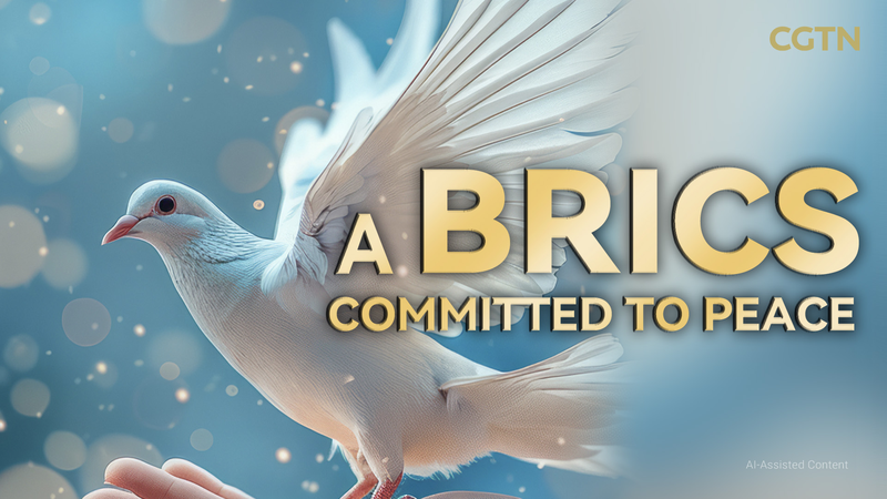 AIGC Poster: China calls for building a BRICS committed to peace video poster