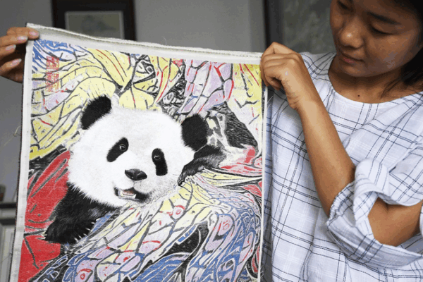 AI Weaves New Life into Ancient Shu Embroidery 🎨 AI weaves a new future for intangible cultural heritage in China video poster