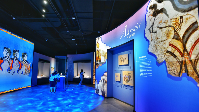 Ancient Greece comes to China in landmark show at Sanxingdui Museum