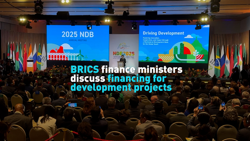 BRICS finance ministers discuss financing for development projects video poster