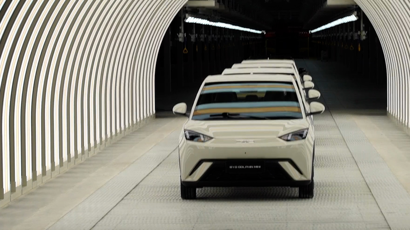 BYD launches EV production in Brazil video poster