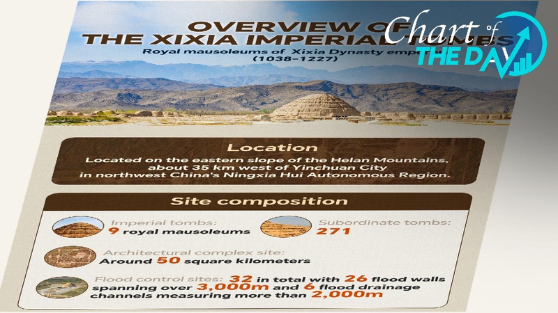 China’s Xixia Imperial Tombs Added to UNESCO World Heritage List! ๐ฐ Chart of the Day: A quick look at the Xixia Imperial Tombs