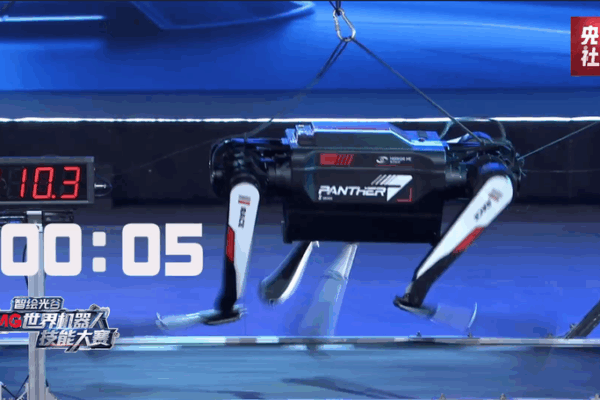 Meet Black Panther 2.0: The Robot Dog as Fast as Usain Bolt! ๐๐จ China hits robotics milestone with robot dog as fast as Usain Bolt