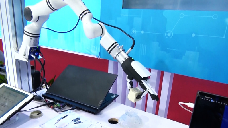 Robots That Handle Tofu? Check Out China’s Amazing New Humanoids! China's humanoid robots shine at supply chain expo video poster