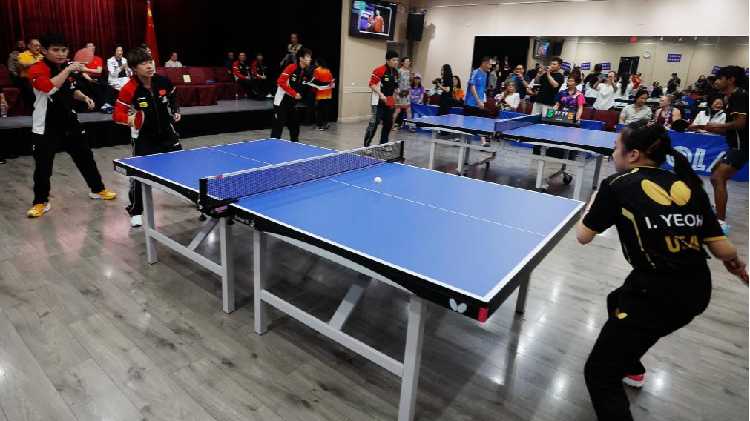 Chinese and U.S. Players Celebrate 54 Years of Ping-Pong Friendship! ππ Chinese, U.S. athletes mark 54th anniversary of 'Ping-Pong diplomacy'