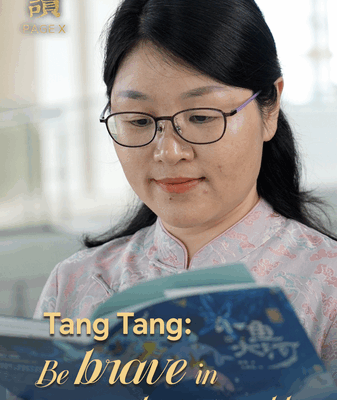 Chinese Author Tang Tang Inspires Kids to Be Brave with New Book Chinese children's author encourages kids to be brave in vast world video poster