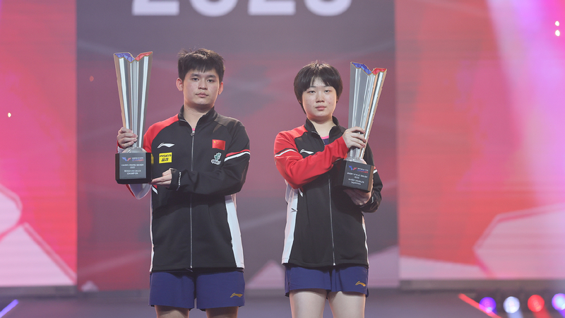 Chinese Table Tennis Stars Shine at WTT US Smash in Las Vegas! ๐๐ Chinese paddlers win two doubles titles at WTT US Smash