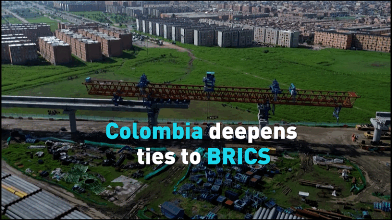 Colombia deepens ties to BRICS video poster