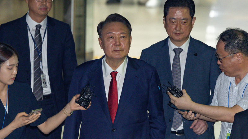 Court issues warrant to arrest former South Korean President Yoon