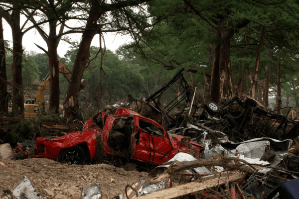 Floods Strike Texas on July 4th: Campers Missing Deadly July 4th floods devastate Central Texas video poster