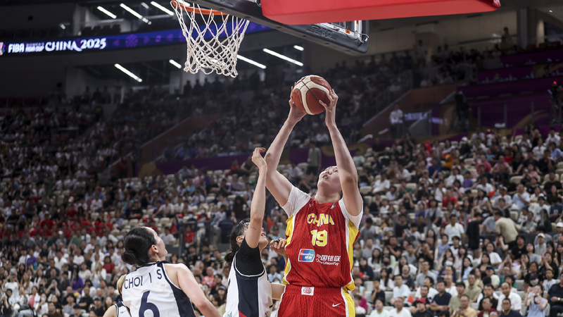 Double towers power China past South Korea at FIBA Women's Asia Cup