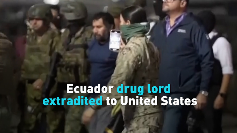 The Big Journey of ‘Fito’ from Ecuador to the USA 🚨 Ecuador drug lord extradited to United States video poster