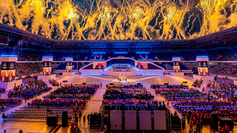 Exciting Start to 2025 World University Games in Germany! ๐ FISU World University Games opening ceremony held in Duisburg