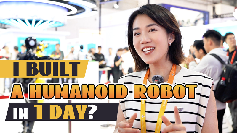 How I tried building a humanoid robot in one day at a Chinese expo video poster