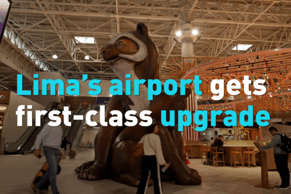 Lima’s New Airport Terminal Aims to Soar Above the Rest! ✈️ Lima’s new airport aims to be regional flight leader video poster