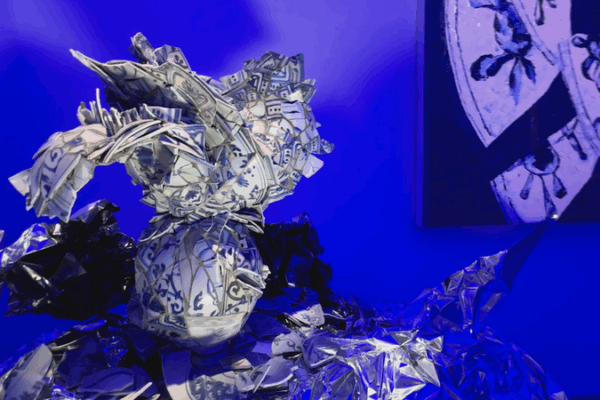 Artist Alice Chang Transforms Ming Pottery Shards into Mosaic Masterpieces Ming pottery shards turned into to art video poster