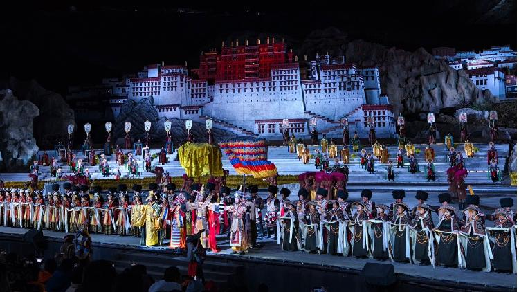 Epic Chinese Opera ‘Princess Wencheng’ Brings History to Life in Lhasa! Outdoor opera presents epic Chinese story in modern way