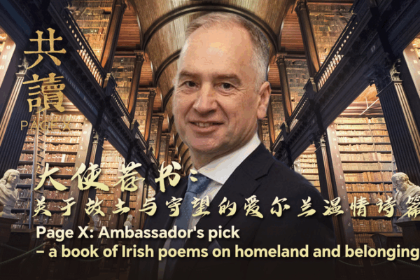 Discover ‘They May Face the Rising Sun’: A Heartwarming Tale of Irish Village Life Page X: Ambassador's pick – a book of Irish poems video poster