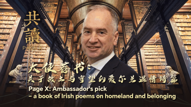 Page X: Ambassador's pick – a book of Irish poems video poster