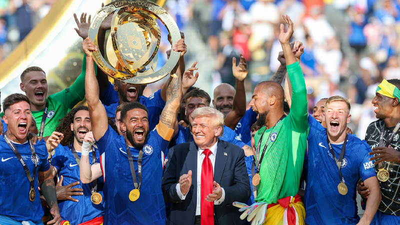 Palmer double fires Chelsea past PSG to Club World Cup glory