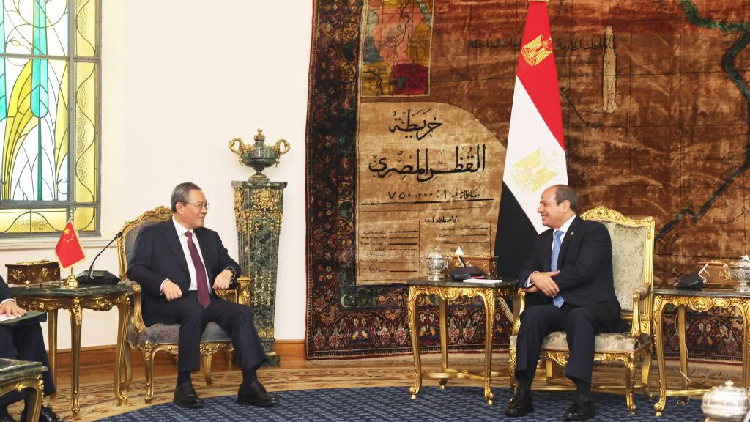 Premier Li: China eyes deeper Belt and Road cooperation with Egypt