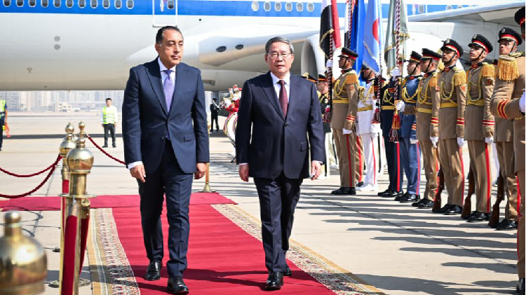 Premier Li calls on China, Egypt to deepen strategic coordination