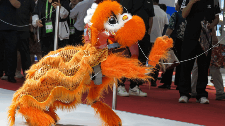 Robot dogs and AI humanoids steal the show at Beijing expo