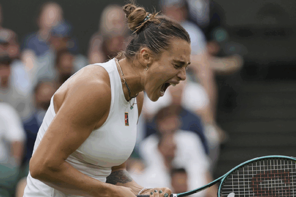 Aryna Sabalenka Powers Into Wimbledon Quarterfinals! ๐พ Sabalenka downs Mertens to power into Wimbledon quarterfinals
