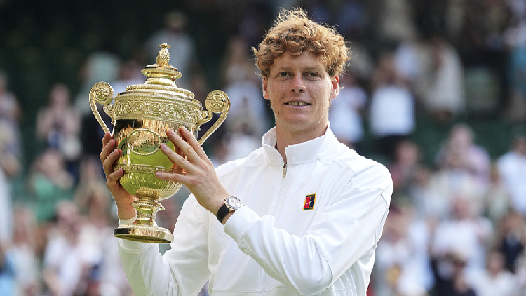 Jannik Sinner Wins Wimbledon Men’s Title! ๐พ๐ Sinner beats Alcaraz to win Wimbledon men's title