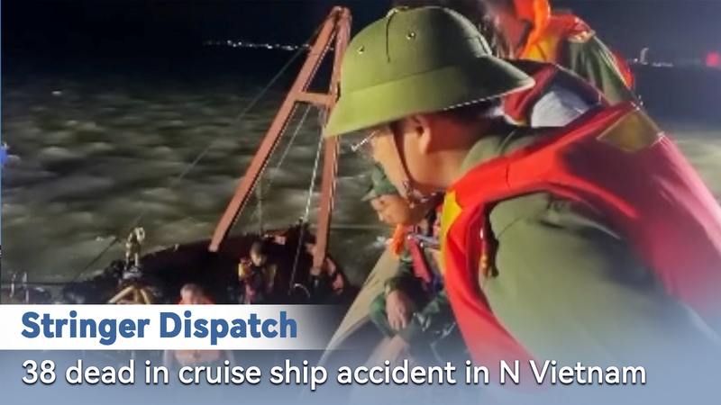 Tragedy Strikes in Vietnam’s Ha Long Bay: Ship Accident Claims Lives Stringer Dispatch: 38 dead in cruise ship accident in N Vietnam video poster