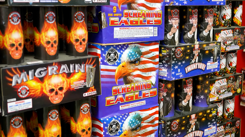 Tariffs affect U.S. Fourth of July fireworks boom video poster