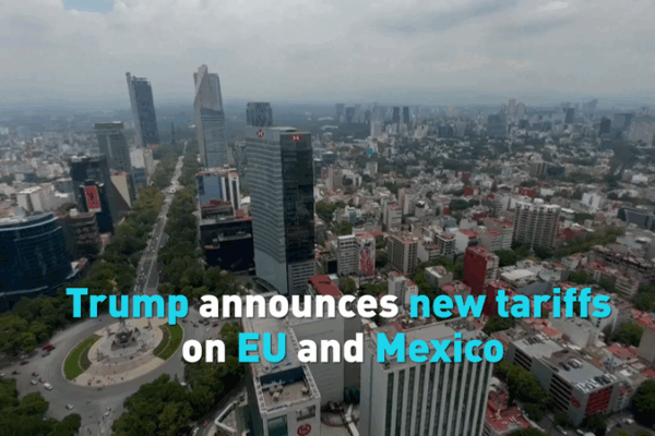 Understanding Tariffs: How Taxes on Imports Affect Us All Trump announces new tariffs on EU and Mexico video poster