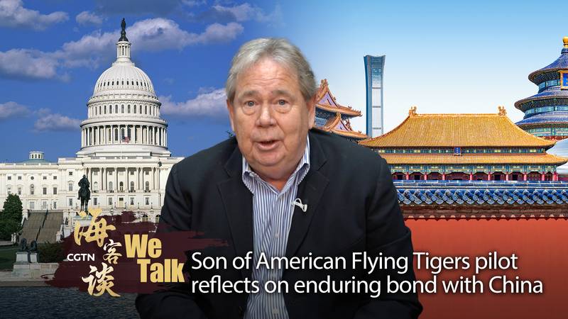 Son of Flying Tiger Pilot Shares Bond with China 🇨🇳✈️ We Talk: Son of Flying Tiger pilot on enduring bond with China video poster
