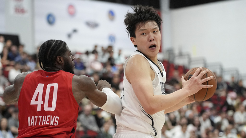 Yang Hansen's Summer League: Real hype or real NBA potential? video poster