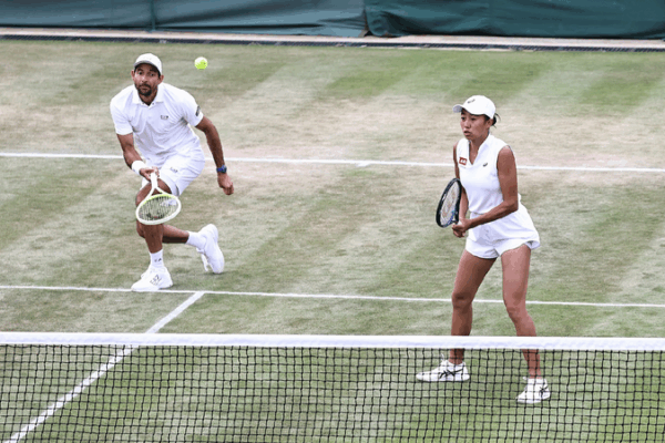 Zhang Shuai and Marcelo Arevalo Ace Their Way to Wimbledon Semifinals! ๐พ Zhang Shuai, Arevalo reach mixed doubles semifinals at Wimbledon
