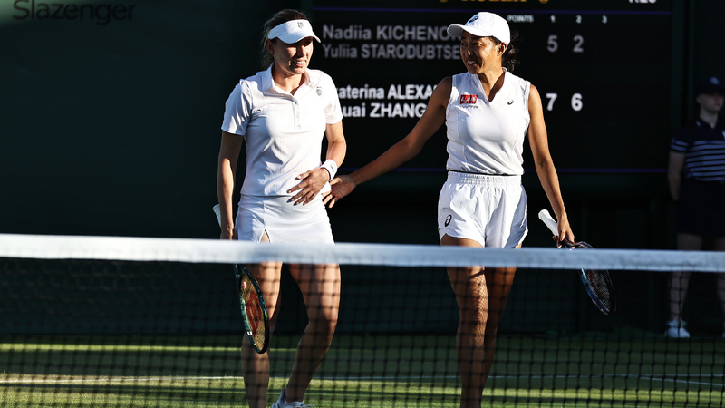Zhang & Alexandrova advance to last 32, Wang & Zheng eliminated